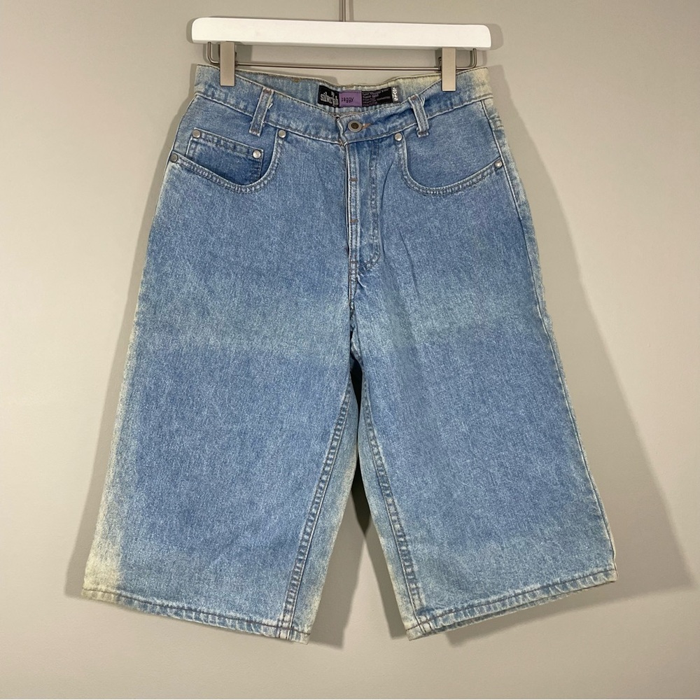 Vintage Levi’s Silver Tab Baggy Denim Jean Shorts Jorts